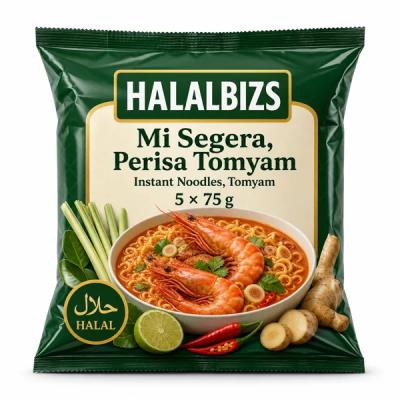 Instant Tom Yum Noodles, 5 × 75 g