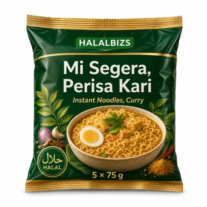 Instant Noodles Curry — 5 × 75 g