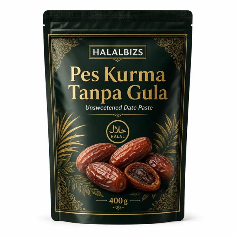 Unsweetened Date Paste — 400 g