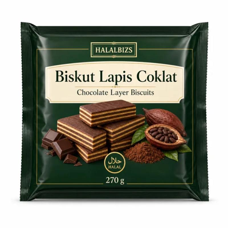 Chocolate Layer Biscuits — 270 g