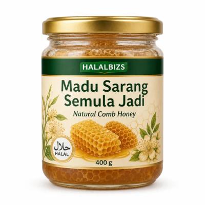 Natural Comb Honey, 400 g