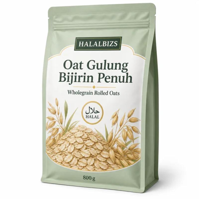 Wholegrain Rolled Oats — 800 g