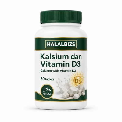 Calcium With Vitamin D3, 60 tablets