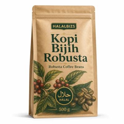 Robusta Coffee Beans, 500 g